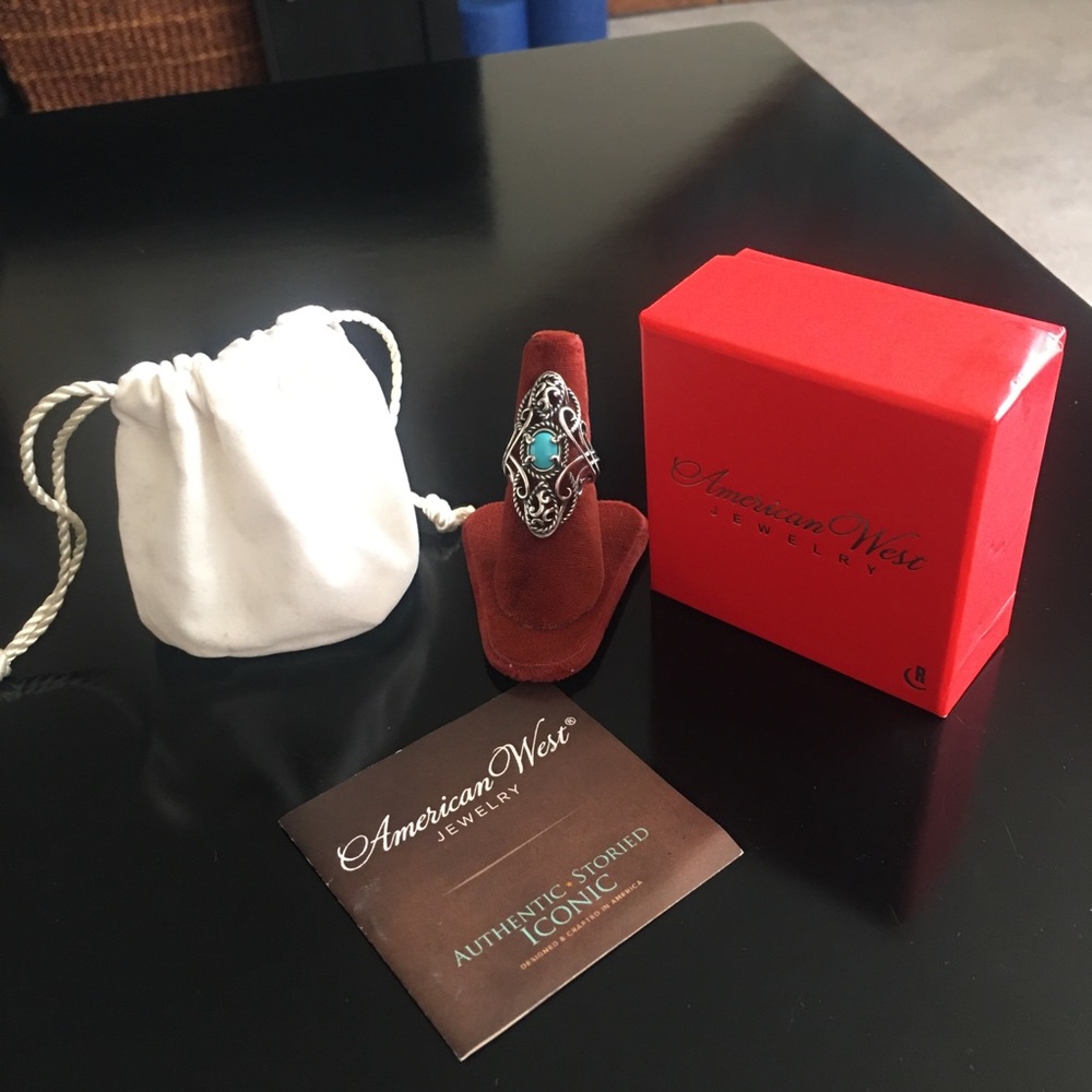 Carolyn Pollack Sterling & Turquoise Ring